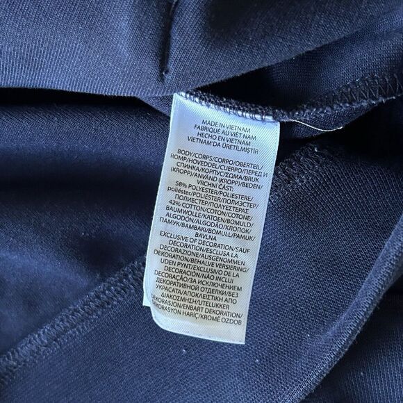 Polo Ralph Lauren 1967 Shield Hooded Sweatshirt Hoodie Mens Size Medium Blue - Picture 6 of 8